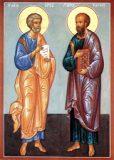 Икона Апостолов Петра и Павла